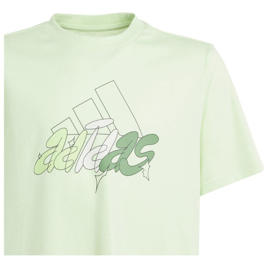 Adidas Παιδική κοντομάνικη μπλούζα GFX Illustrated